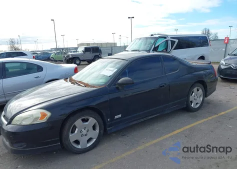 2006 Chevrolet Monte Carlo Ss из США, поврежденный, VIN 2G1WL15C369238877